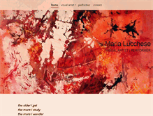 Tablet Screenshot of marialucchese.de